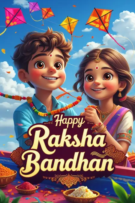 Beautiful Raksha Bandhan Wishes For Sister - Free Raksha Bandhan Wishes For Sister Download