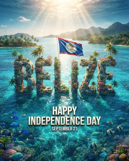 belize independence day 2026 instagram post - Belize Independence Day 2026