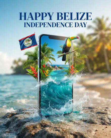 belize independence day 2026 social media template - Belize Independence Day 2026