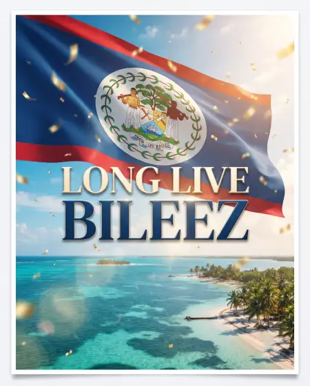 belize independence day belize flag poster 2026 - Belize Independence Day 2026