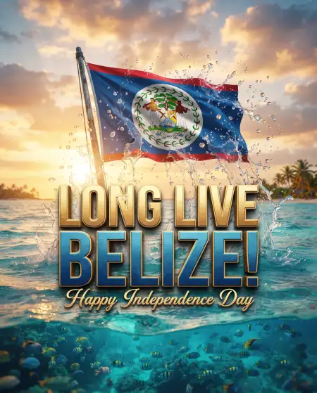 belize independence day celebration background - Belize Independence Day Background Design
