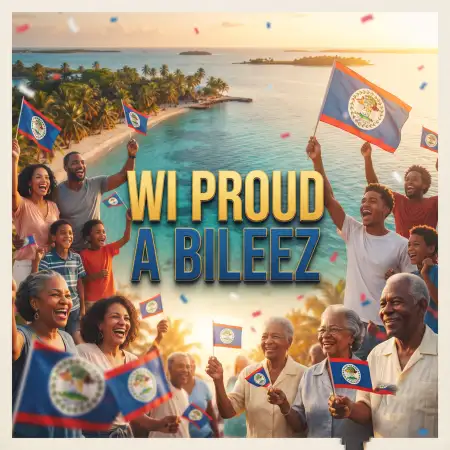 belize independence day social media images