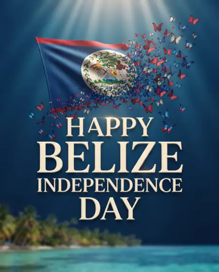 belize independence day wishes for family