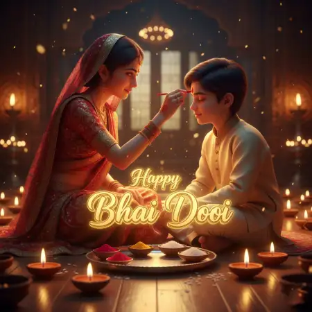 Best Collection Of Happy Bhai Dooj 2025 Wishes Messages - Free Happy Bhai Dooj 2025 Wishes Download