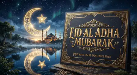 Best Eid Al Adha Greeting Card 2026 - Free Eid Al Adha Greeting Card 2026 Download