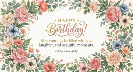 Free Best Happy Birthday Wishes Quotes In English Image Download