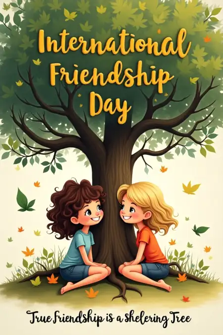 Best Happy Friendship Day 2025 Image To Share - Free International Friendship Day Download