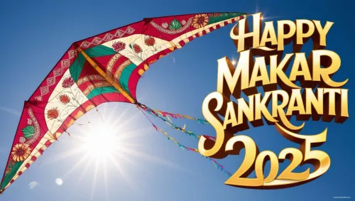 best happy makar sankranti wishes 2025 with kite-flying themes