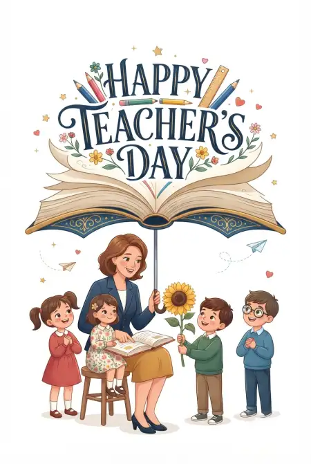 Free Best Happy Teachers Day Wishes Image Download