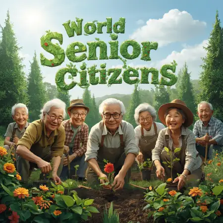 Best Hashtags For World Senior Citizens Day 2025 - Free World Senior Citizens Day Download