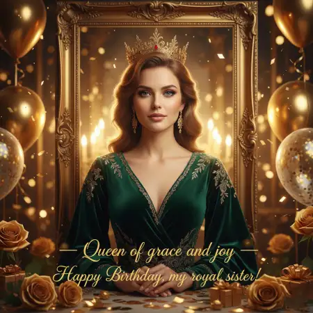 Free Best Heartwarming Wishes For My Sister Birthday Background Download