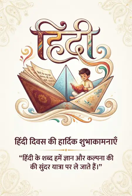 best hindi diwas wishes images 2026 - Happy Hindi Diwas Wishes 2026