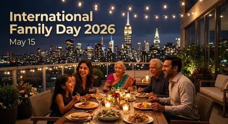 Free Best International Family Day 2026 Greetings Image Download