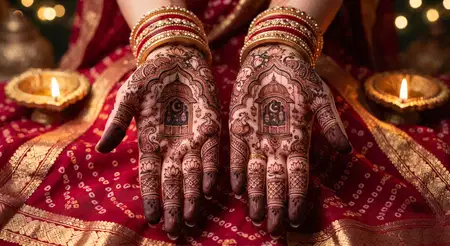 best karwa chauth mehndi design for women - Karwa Chauth Mehndi Design For Wrist