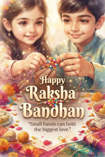 Best Raksha Bandhan 2026 Wishes To Share - Free Happy Raksha Bandhan Wishes 2026 Download