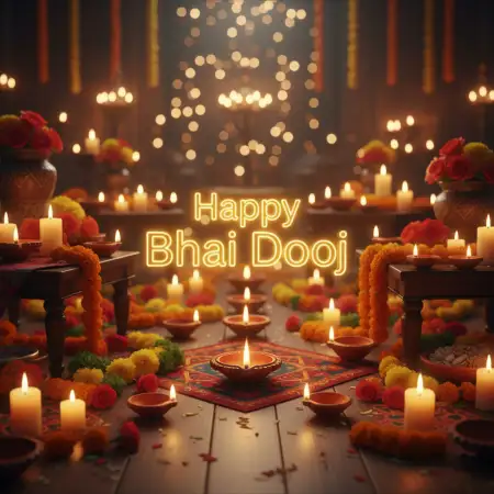 Best Traditional Bhai Dooj Greetings With Puja Rituals - Free Bhai Dooj Download