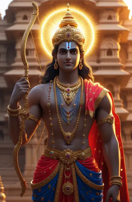 Bhagwan Ram Dhanush Ban Ka Photo HD - Free Arrow Download