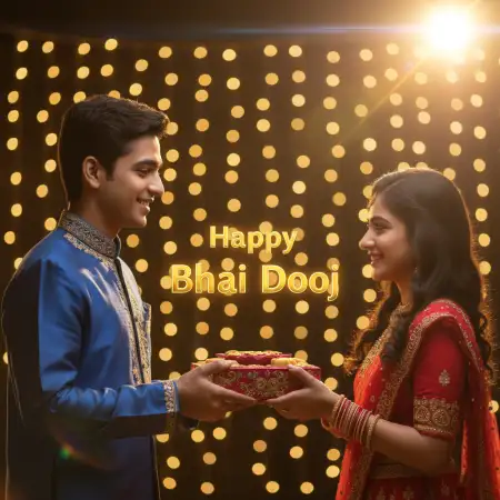 Bhai Dooj 2025 Celebration Photo With Family - Free Happy Bhai Dooj 2025 Download