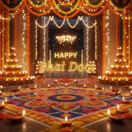 Bhai Dooj 2025 Hd Background For Editing - Free Happy Bhai Dooj 2025 Download
