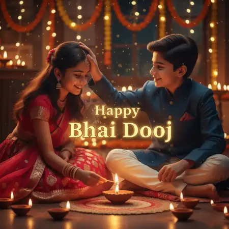 Bhai Dooj 2025 Hd Photo For Editing - Free Happy Bhai Dooj 2025 Download