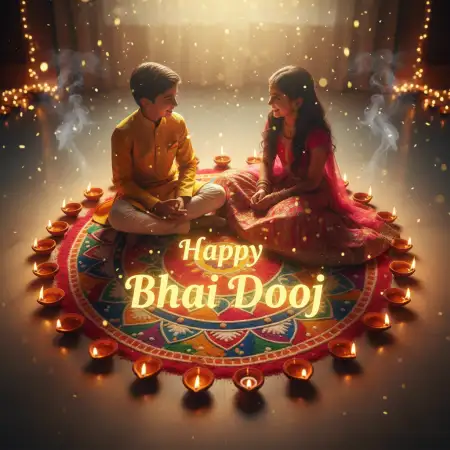 Bhai Dooj 2025 Whatsapp Dp For Brother - Free Happy Bhai Dooj 2025 Download