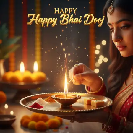 Bhai Dooj Traditional Outfits For Sister - Free Bhai Dooj Download