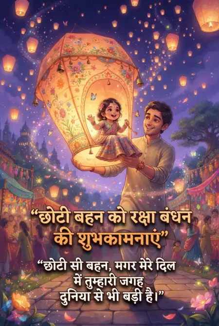 Free Bhai Ke Liye Rakhi Wishes Hindi Mein Image Download