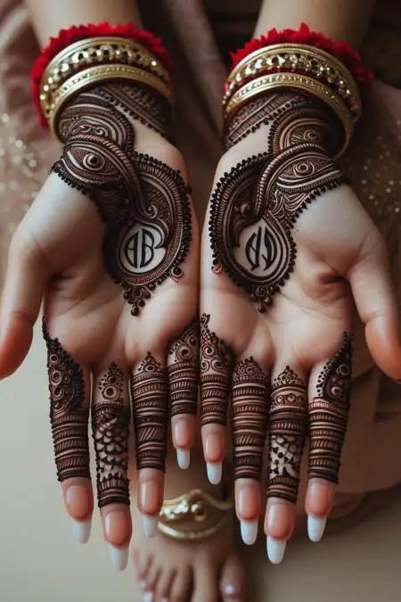 Bharwa Mehndi Design For Teej - Free Teej Mehndi Design Download