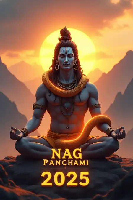 Bhole Baba Photo Nag Panchami 2025 - Free Happy Nag Panchami 2025 Download