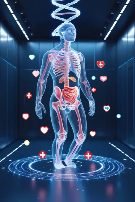 Biotechnology Medical Background Template - Free Medical Background Download