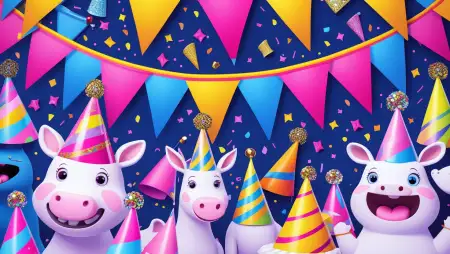 Birthday Background For Girls With Pink Theme - Free Pink Background Download