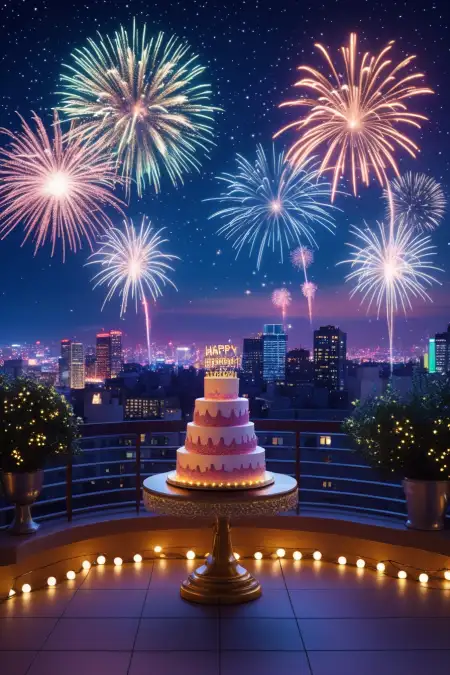 Birthday Background With Crown And Stars - Free Background Download