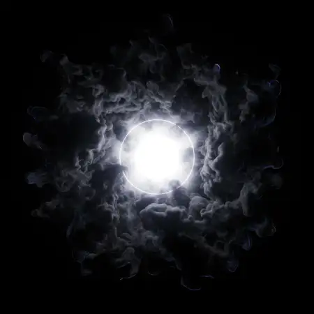 Free Black Gaming Youtube Thumbnail Background With Smoke And Glowing Border Hd Background Download