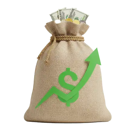 Free Black Money Bag Png Icon For Dark Theme PNG Image Download
