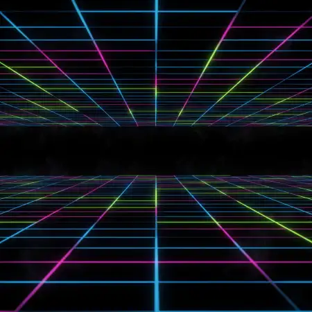 Black YouTube Thumbnail Background Cinematic Neon - Free Background Download
