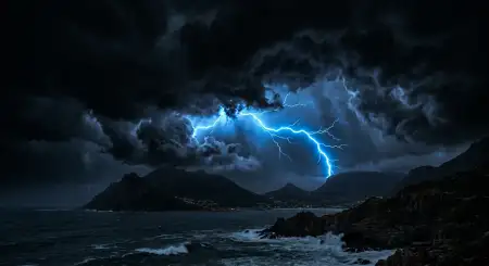 Black Youtube Thumbnail Background With Lightning Effect - Free Black Youtube Thumbnail Background Hd Download