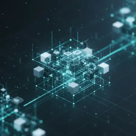 Blockchain Technology Background 2 - Free Tech Background Download