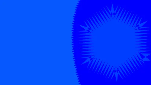 blue abstract banner background