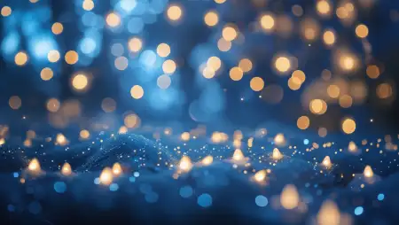 Free Blue Aurora Borealis Pictures HD Background Download