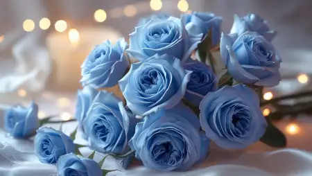 Free Blue Crystal Shining Pictures HD Background Download