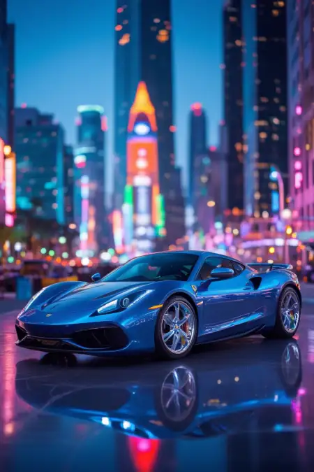 Free Blue Fashion Model Pictures HD Background Download