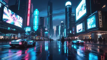 Free Blue Glass Reflection Pictures HD Background Download