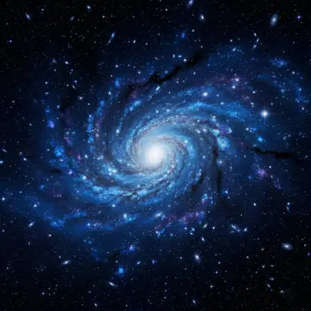 Free Blue Gradient 3d Texture Picture For Digital Wallpaper Background Download