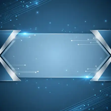 Free Blue Gradient Powerpoint Background Minimal Background Download