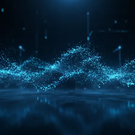 Free Blue Lens Flare YouTube Thumbnail Background Background Download