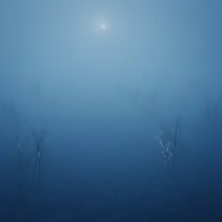 Free Blue Picture Moonlight Scene Background Download