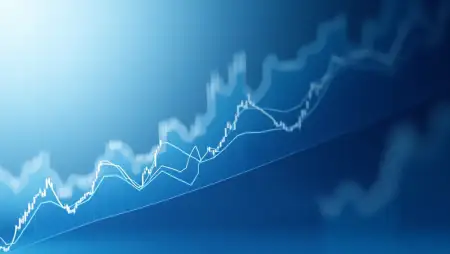 Blue Theme Stock Market Background Design - Free Stock Market Background Download