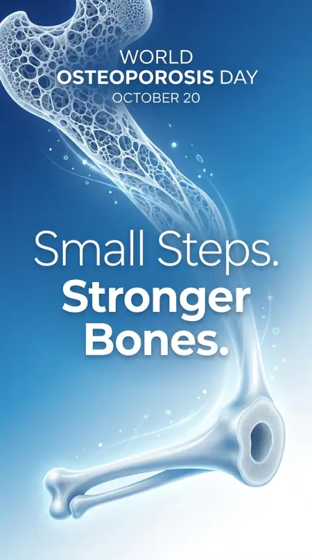 bone density test awareness banner