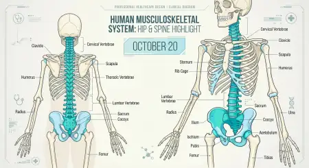 bone health medical illustration png