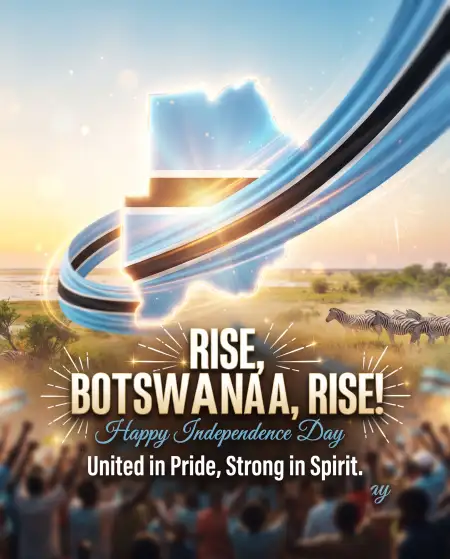 botswana independence day 2026 celebration poster design - Happy Independence Day 2026 Celebration Poster